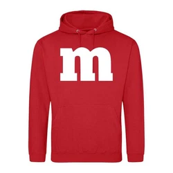 Youth Designz Kapuzenpullover Team M Hoodie Rot/Dunkelrot