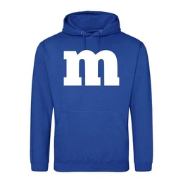 Kapuzenpullover Team M Herren Hoodie Fun Pullover Gruppen Fasching Karneval Kostm mit lustigem Spruch Print