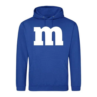 Youth Designz Kapuzenpullover Team M Hoodie Blau