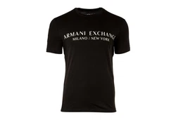ARMANI EXCHANGE T-Shirt '8NZT72' Schwarz/Rot/Dunkelrot/Dunkelgrün