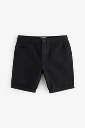 Jeansshorts Denim-Shorts mit Stretchanteil-Slim-Fit (1-tlg)