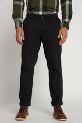 JP1880 Chinohose Chino Hose Bauchfit FLEXNAMIC 4-Pocket Schwarz