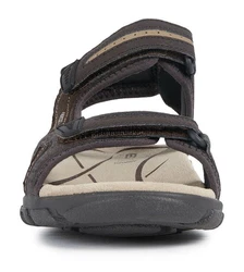 Geox Sandalette U8224D 050AU Dunkelbraun/Khaki/Braun/Grau/Beige/Rot
