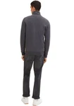 TOM TAILOR Sweatjacke CUTLINE Dunkelgrau/Dunkelblau/Grau/Hellgrau