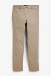 Next Chinohose Slim Fit Khaki/Beige/Braun