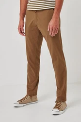 Next Chinohose Slim Fit Khaki/Braun