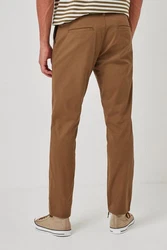 Next Chinohose Slim Fit Khaki/Braun