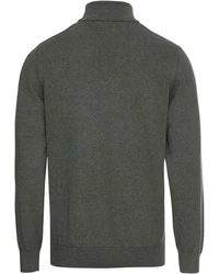 Barbour Strickpullover Troyer Tain Dunkelgrau/Grau