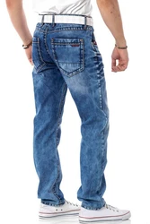 Cipo & Baxx Regular-fit Jeans Blau