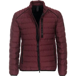 Steppjacke bergren Steppjacke dunkelrot Micro-Bicolor-Look