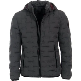 Steppjacke Groe Gren Herren modische Steppjacke dunkelgrau