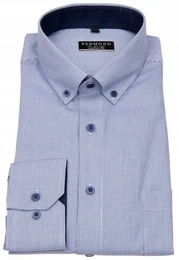 Langarmhemd bgelfrei Button-Down-Kragen Kontrastknpfe