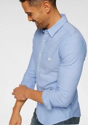 Levi's Jeanshemd BATTERY HM SHIRT SLIM hellblau