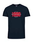 Jack & Jones T-Shirt JORBOOSTER Dunkelblau/Blau