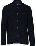 Stapf Strickjacke Walkjanker Maxl Hellblau/Dunkelblau