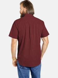 Jan Vanderstorm Hemd EVIN Doppelpack Dunkelrot/Bordeaux/Braun