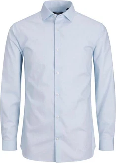 JPRBLAPARKER Shirt L/S Hellblau/Blau