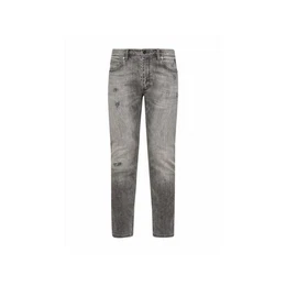 5-Pocket-Jeans grau (1-tlg)