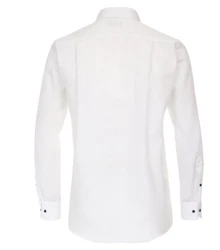 Redmond Businesshemd Kentkragen Comfort Fit (231700100) Creme/Weiß/Dunkelblau