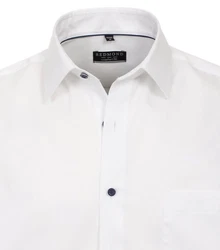Redmond Businesshemd Kentkragen Comfort Fit (231700100) Creme/Weiß/Dunkelblau