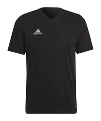 adidas Performance T-Shirt Entrada 22 Schwarz/Dunkelgrau