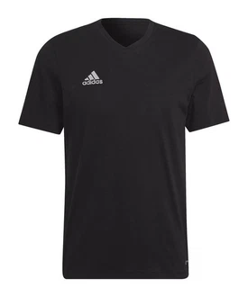 adidas Performance T-Shirt Entrada 22 Schwarz/Dunkelgrau