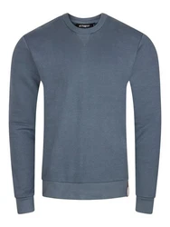 riverso Herren Pullover RIVPhillip Sweatshirt Basic Rundhals Sweater Pulli Langarm Regular Fit Einfarbig 