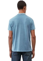 Marc O'Polo Poloshirt (OCS) B21226653000 Hellblau/Blau