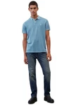 Marc O'Polo Poloshirt (OCS) B21226653000 Hellblau/Blau