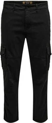ONLY & SONS Cargohose ONSDean (1-tlg) Schwarz/Dunkelblau/Khaki