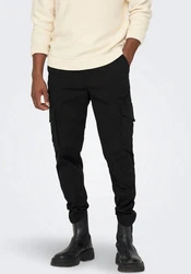 ONLY & SONS Cargohose ONSDean (1-tlg) Schwarz/Dunkelblau/Khaki