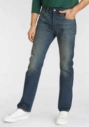 LEVI'S Jeans '501' '502 Taper' Blau/Grün