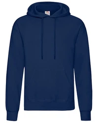 Fruit of the Loom Hoodie Kapuzen Sweater Dunkelblau/Blau