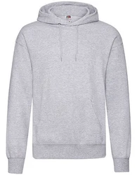 Fruit of the Loom Hoodie Kapuzen Sweater Grau/Hellgrau