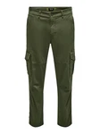 ONLY & SONS Cargohose ONSDean (1-tlg) Dunkelgrün/Grün/Khaki
