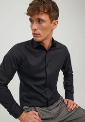 JPRBLAPARKER Shirt L/S schwarz