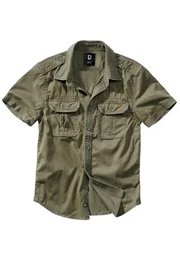 Langarmhemd Herren Vintage Shirt shortsleeve (1-tlg)