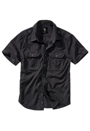 Langarmhemd Herren Vintage Shirt shortsleeve (1-tlg)