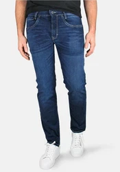 MAC 5-Pocket Jeans Arne Pipe Dunkelblau/Blau/Hellblau