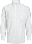 JPRBLAPARKER Shirt L/S Weiß/Grau/Creme