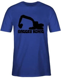 T-Shirt Bagger Knig Fahrzeuge