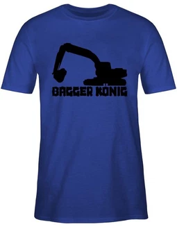 Shirtracer T-Shirt Bagger König Fahrzeuge