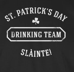 Shirtracer T-Shirt St. Patrick's Day Drinking Team Slinte Blau