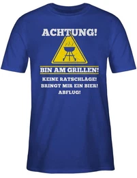 T-Shirt Bin am Grillen Grillzubehr & Grillen Geschenk