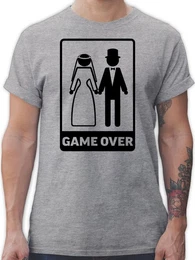 T-Shirt Game Over JGA Mnner
