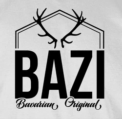 Shirtracer T-Shirt Bazi Original Bavarian Bayern Männer Grau/Lila/Rot/Rosa