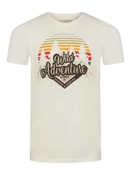 riverso T-Shirt RIVLukas Regular Fit (1-tlg) Kurzarm Tee Shirt Grau/Khaki/Beige/Creme/Gold/Rosa
