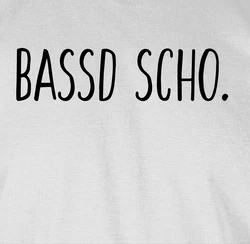 Shirtracer T-Shirt Bassd scho. Franken Grau