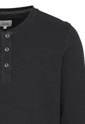 camel active Henley Langarm Slub Yarn 40937 40937