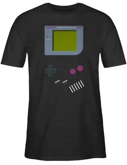 Shirtracer T-Shirt Gameboy Nerds Karneval & Fasching Schwarz/Grün Shirtracer T-Shirt Gameboy Nerds Karneval & Fasching Schwarz/Grün